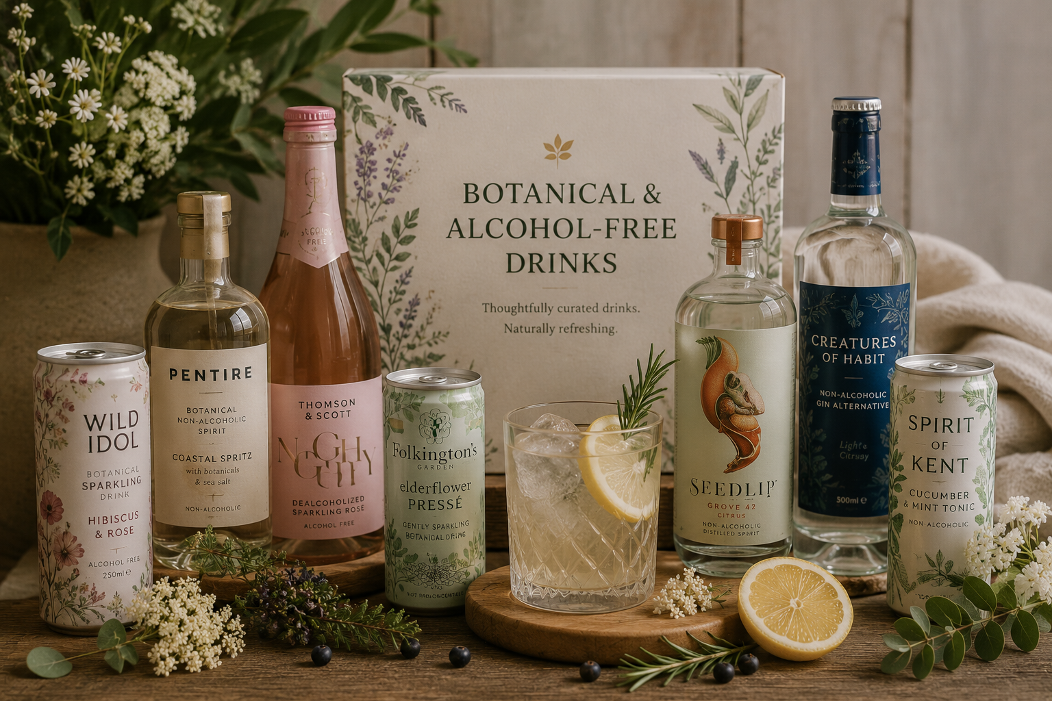 Botanical & Alcohol-Free Drinks