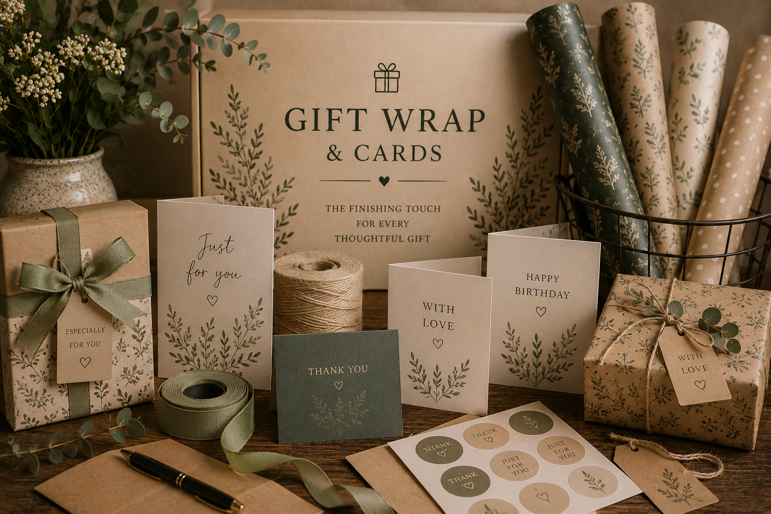 Gift Wrap & Cards