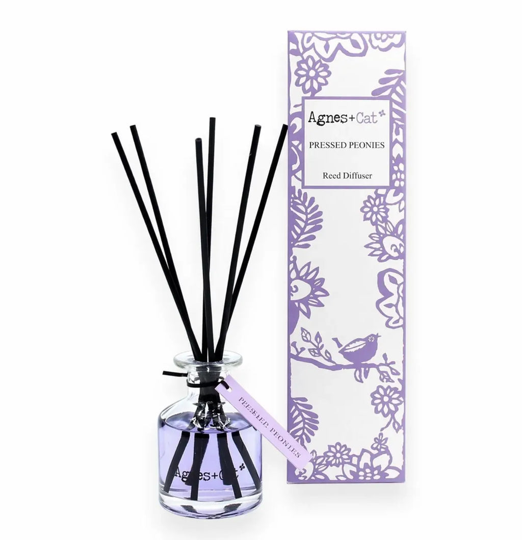 Agnes + Cat Pressed Peony Reed Diffuser 140ml