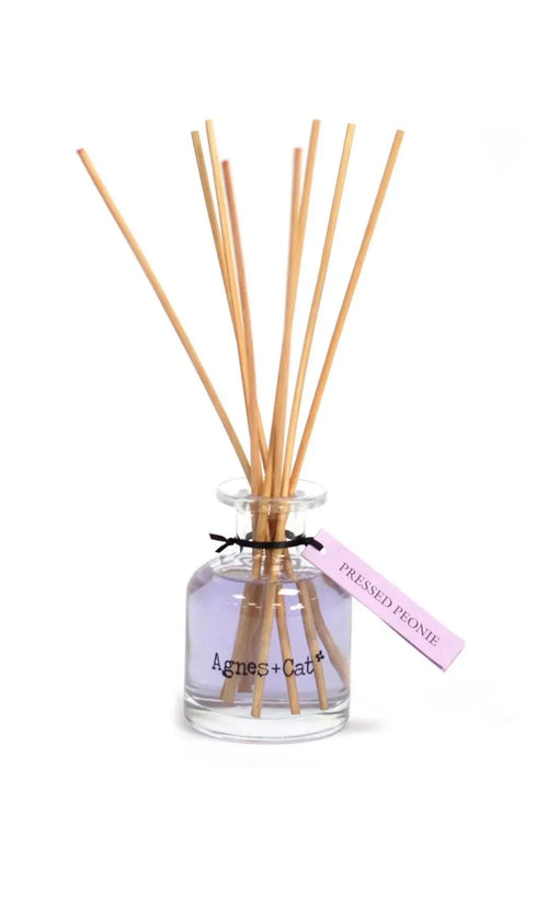 Agnes + Cat Pressed Peony Reed Diffuser 140ml
