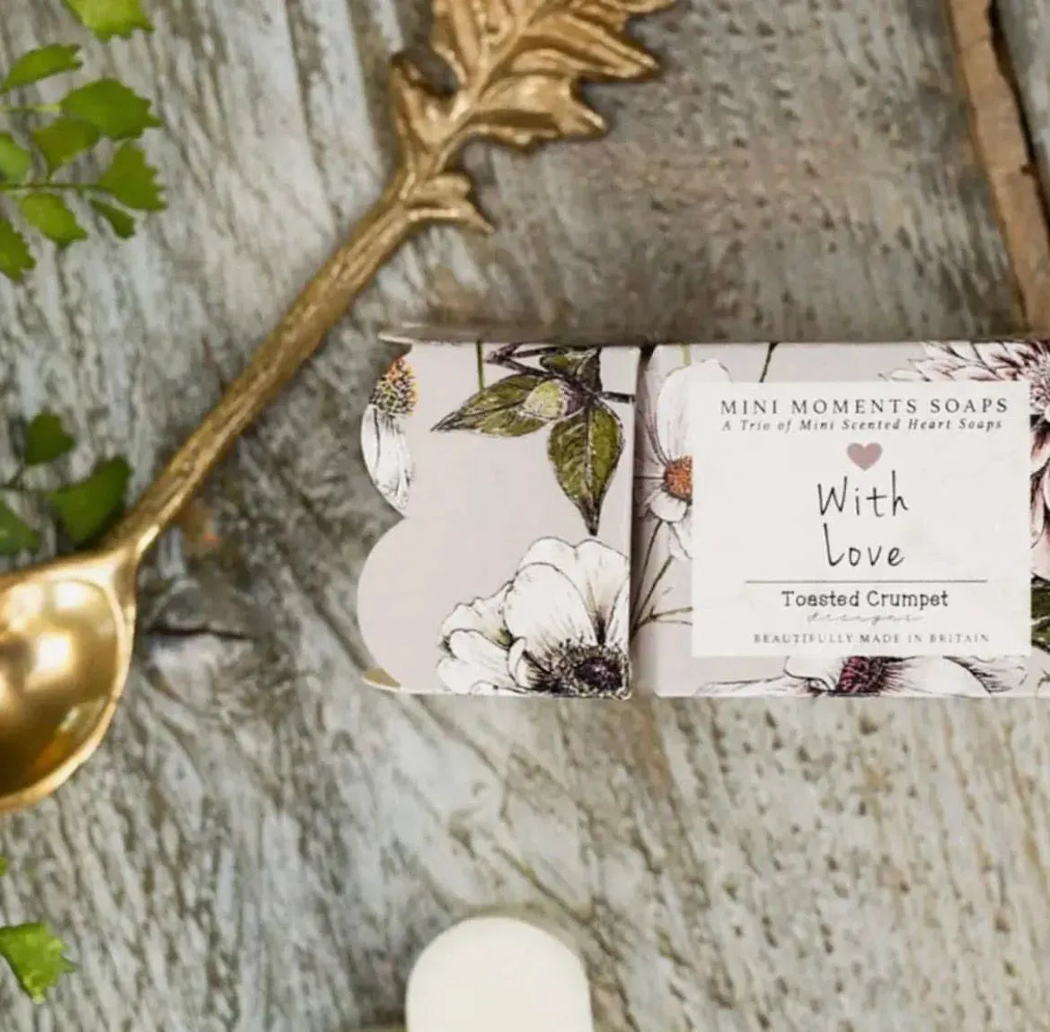 Blanc Collection Mini Heart Shaped Soaps