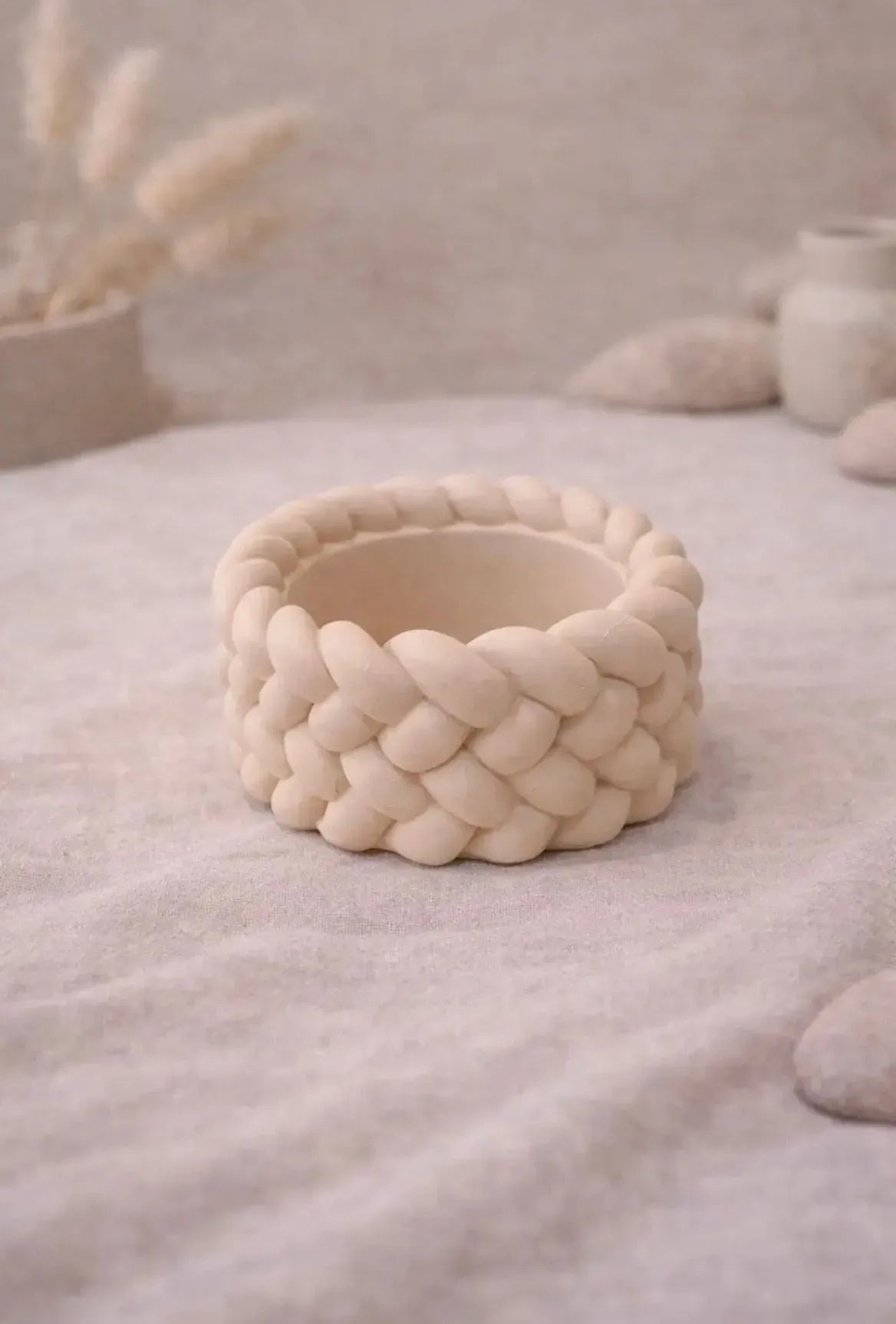Braided Rope Tealight Holder