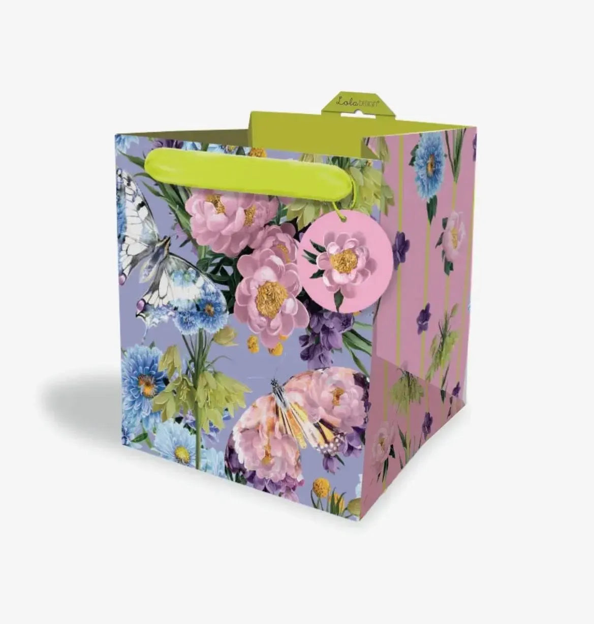Butterfly Square Gift Bag