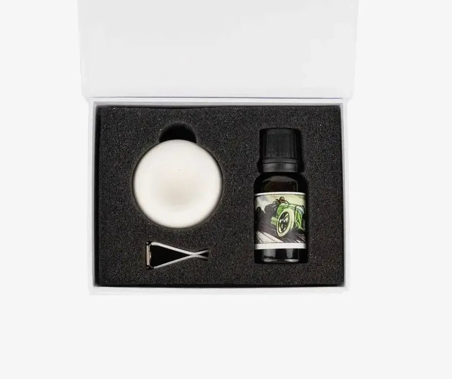 Ceramic Car Diffuser & Energising Essential Oil