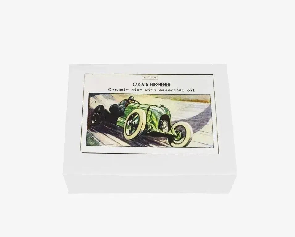 Ceramic Car Diffuser & Energising Essential Oil