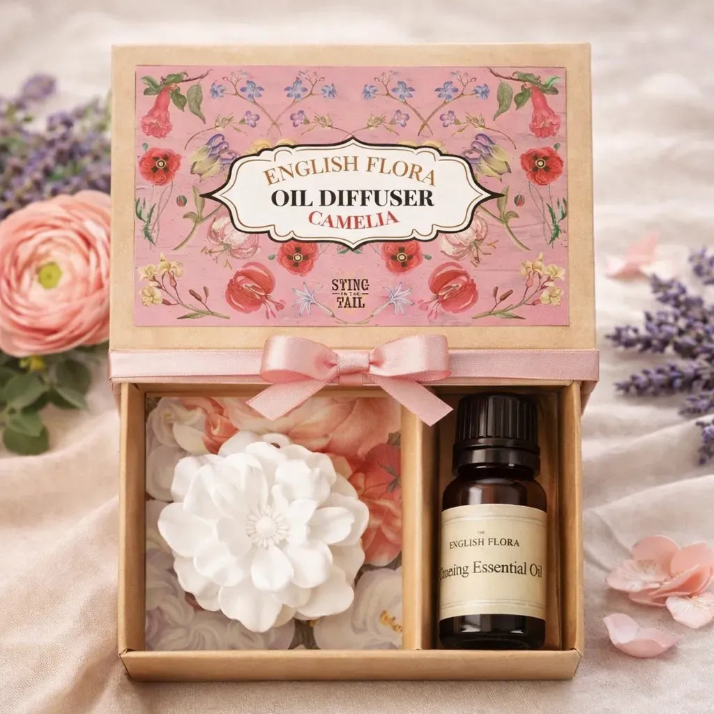 Ceramic Hanging Diffuser & Soothing Essential Oil
