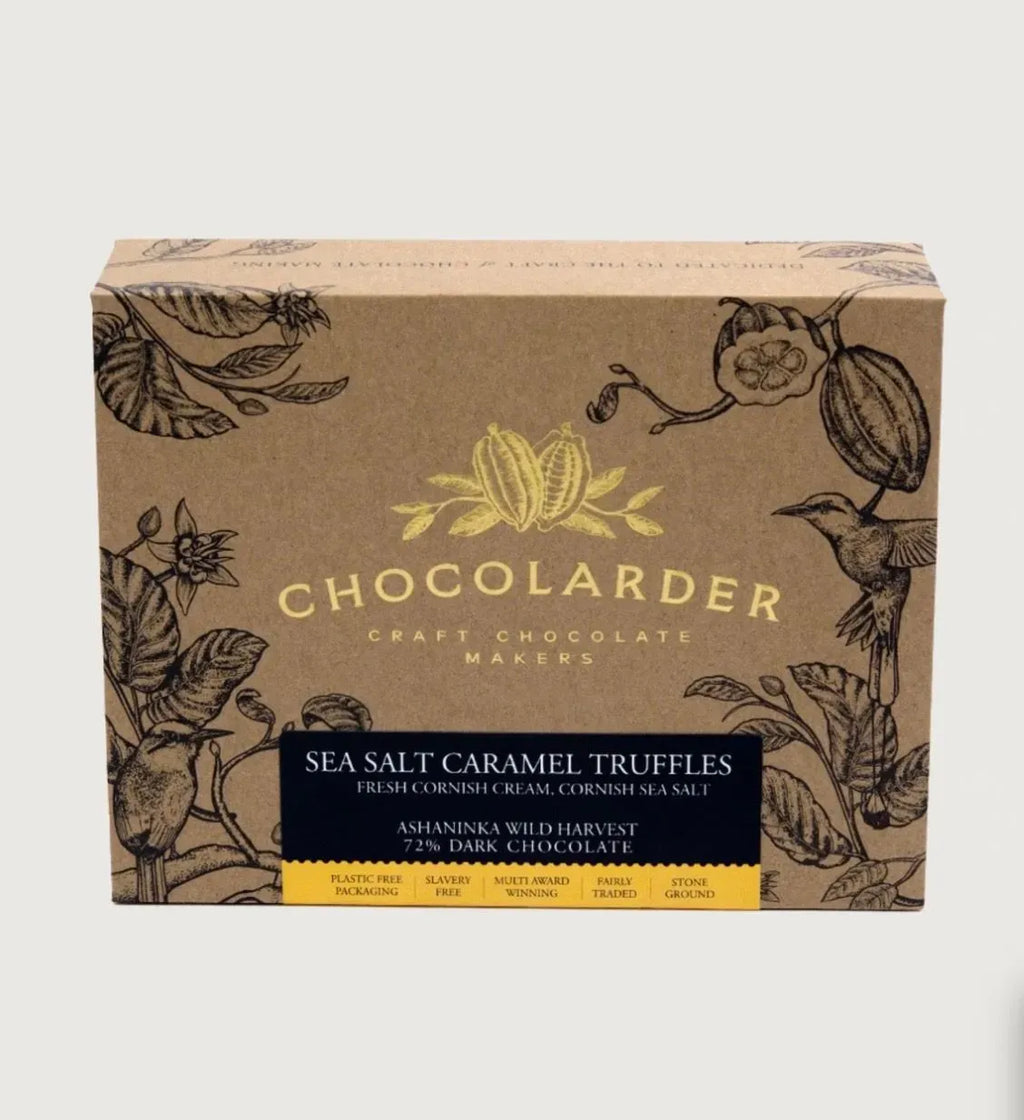 Chocolarder 12 Caramel Sea Salt Truffles 175g