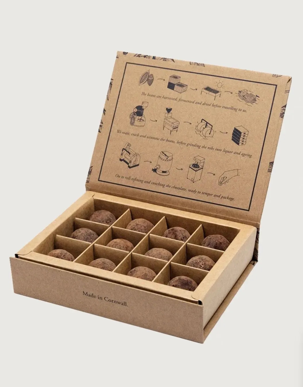 Chocolarder 12 Caramel Sea Salt Truffles 175g