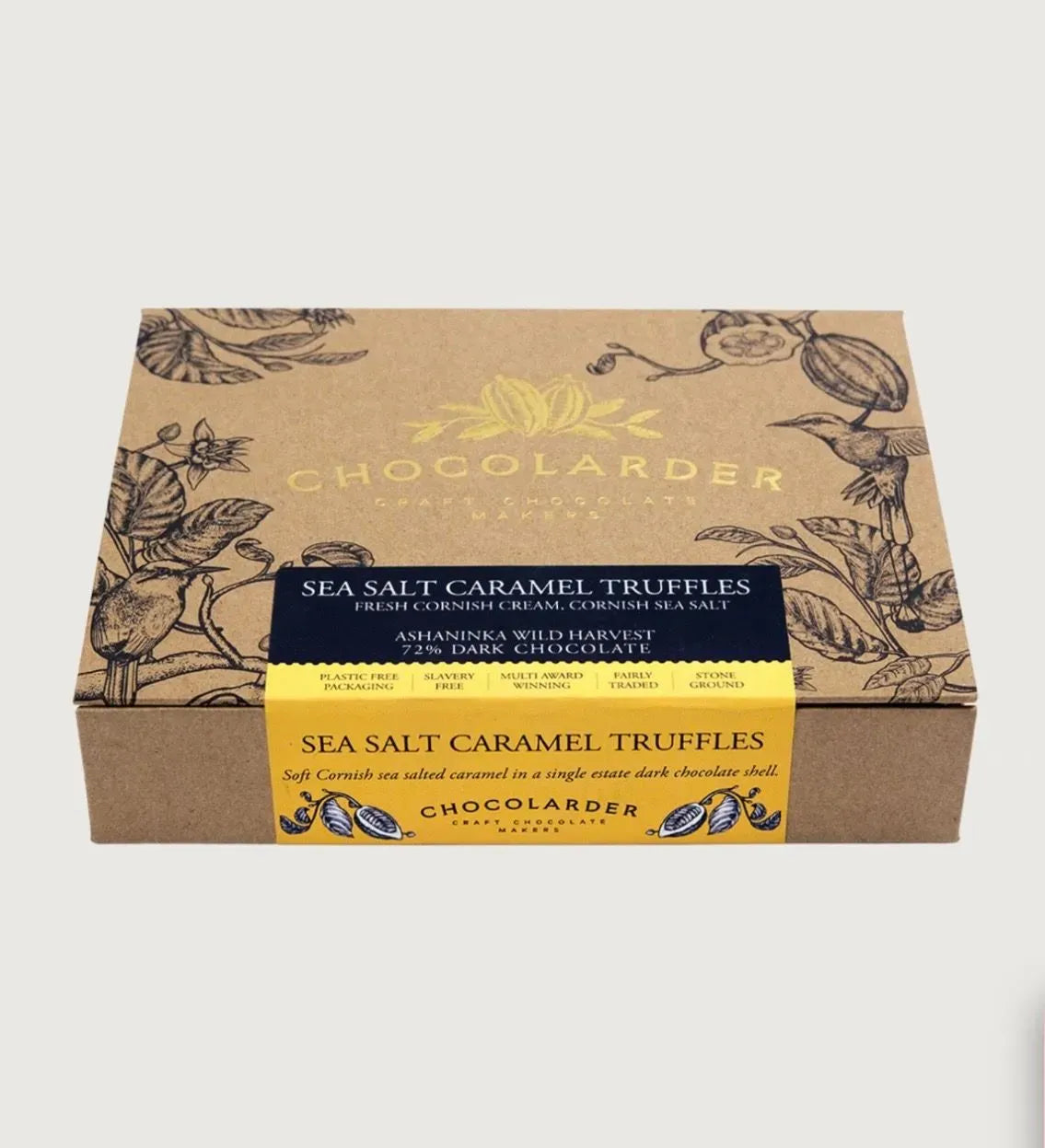 Chocolarder 12 Caramel Sea Salt Truffles 175g