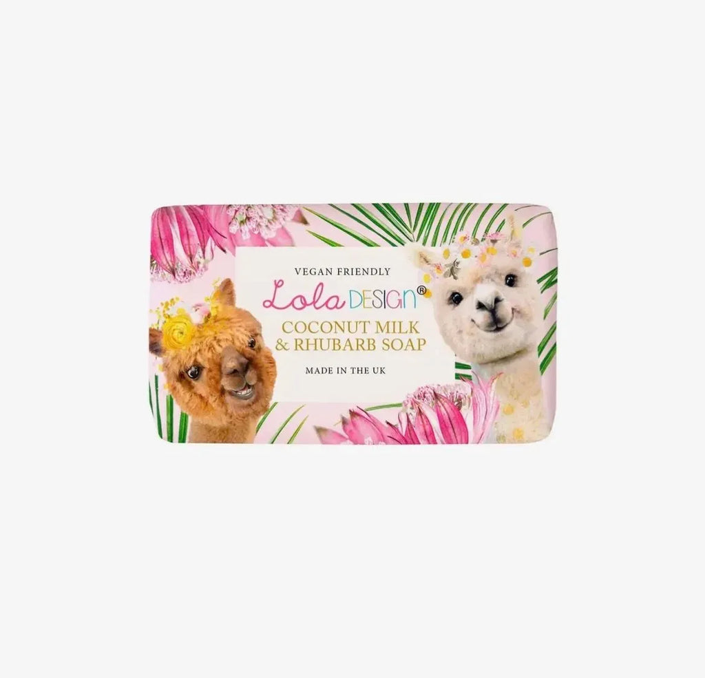 Coconut Milk & Rhubarb - Alpacas Soap