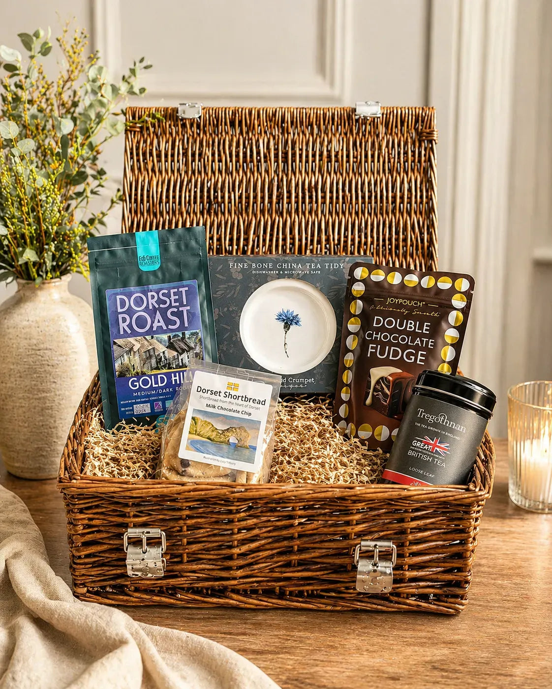 Cosy Tea and Coffee Hamper or Gift Box