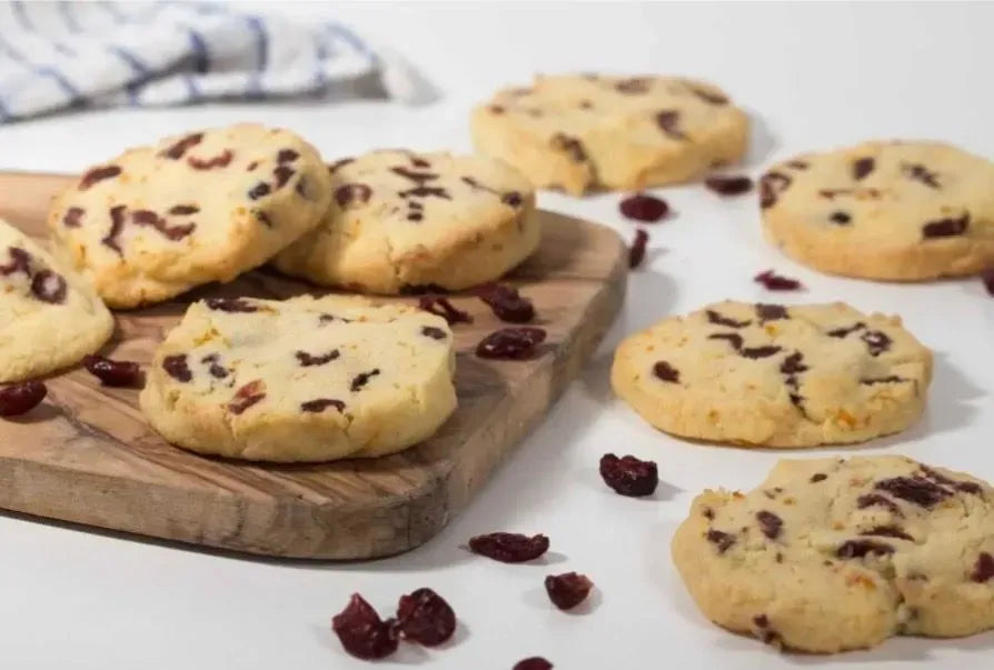 Dorset Cranberry & Orange Shortbread
