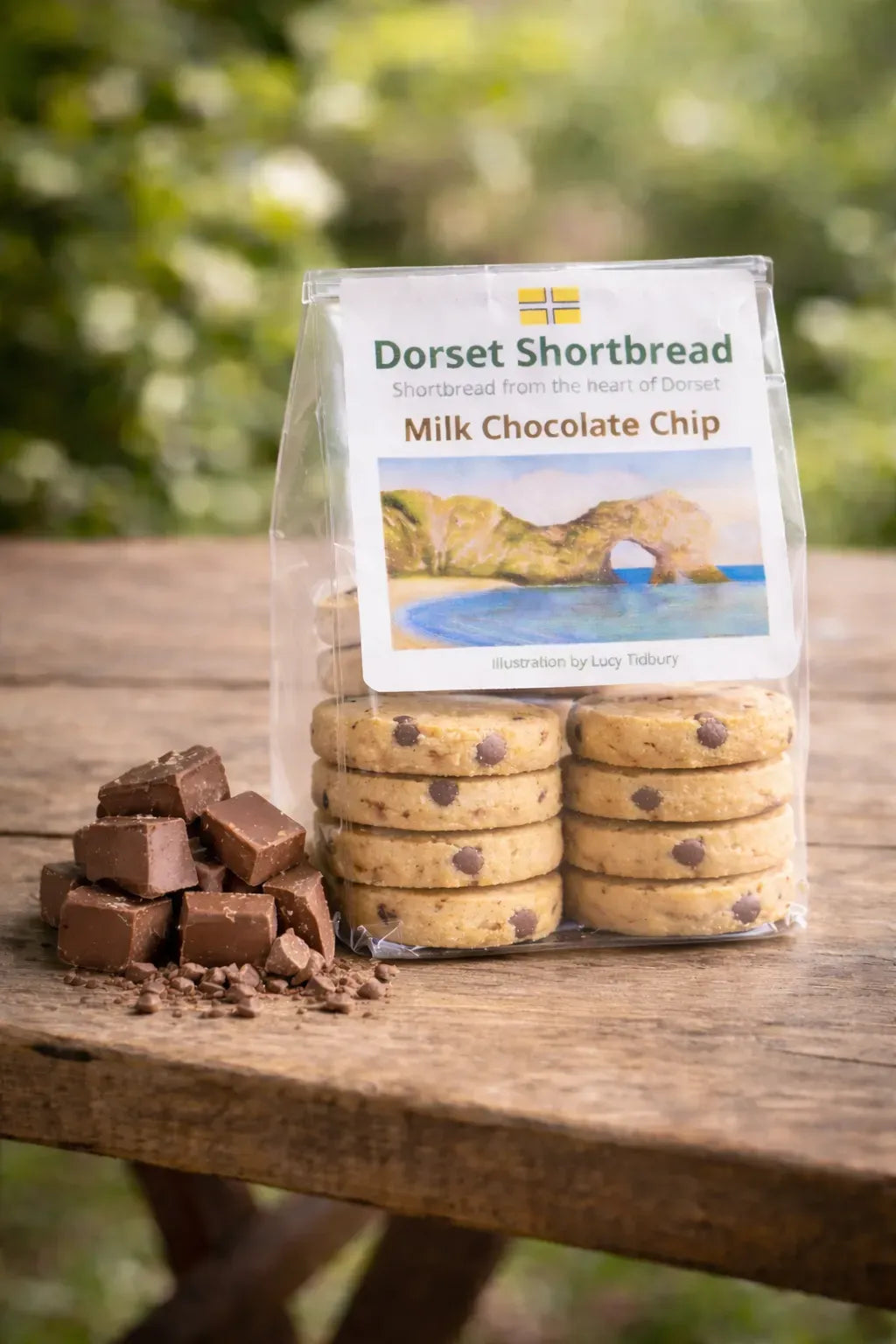 Dorset Milk Chocolate Chip Shortbread