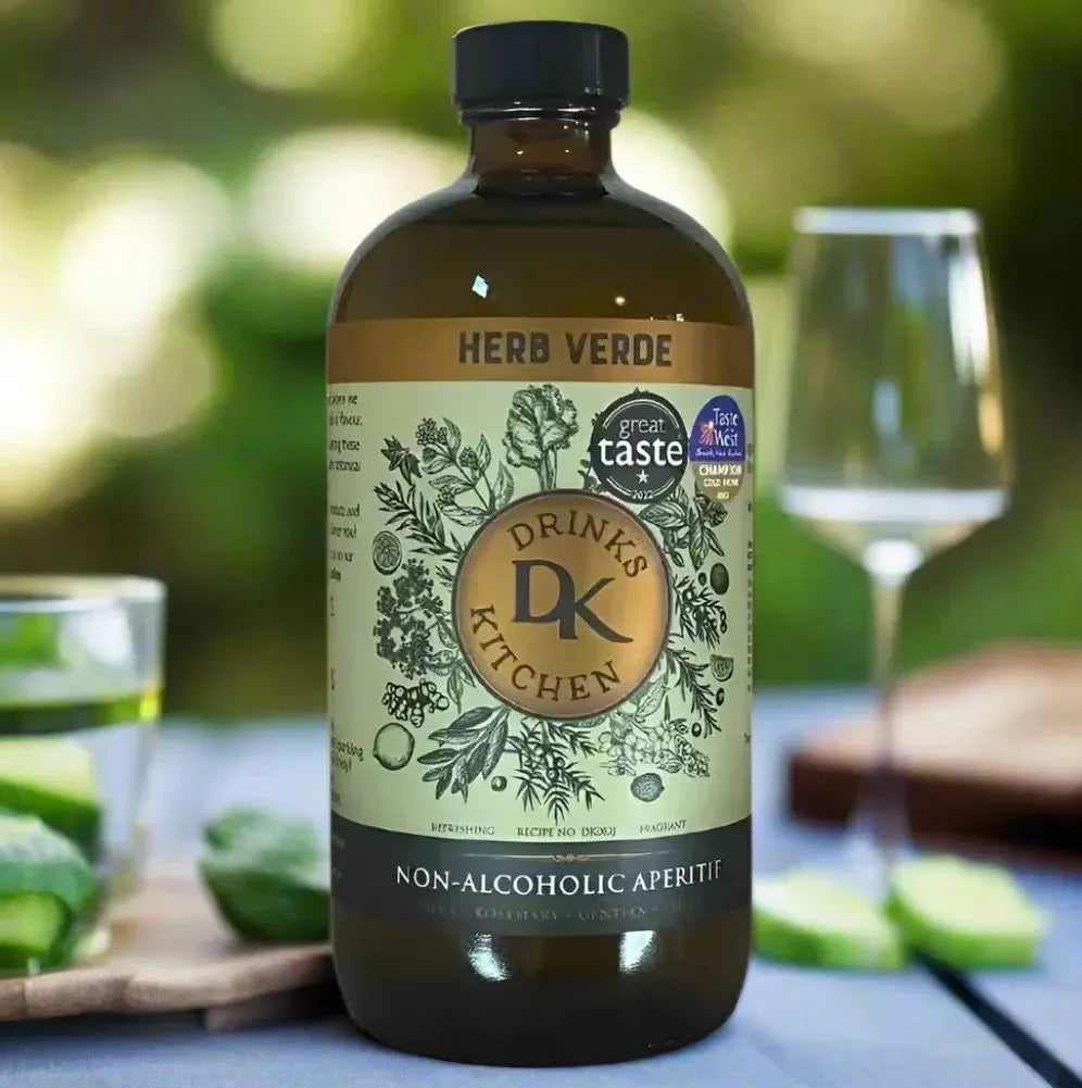 Drinks Kitchen Botanical Non Alcoholic Aperitif Herb Verde 475ml