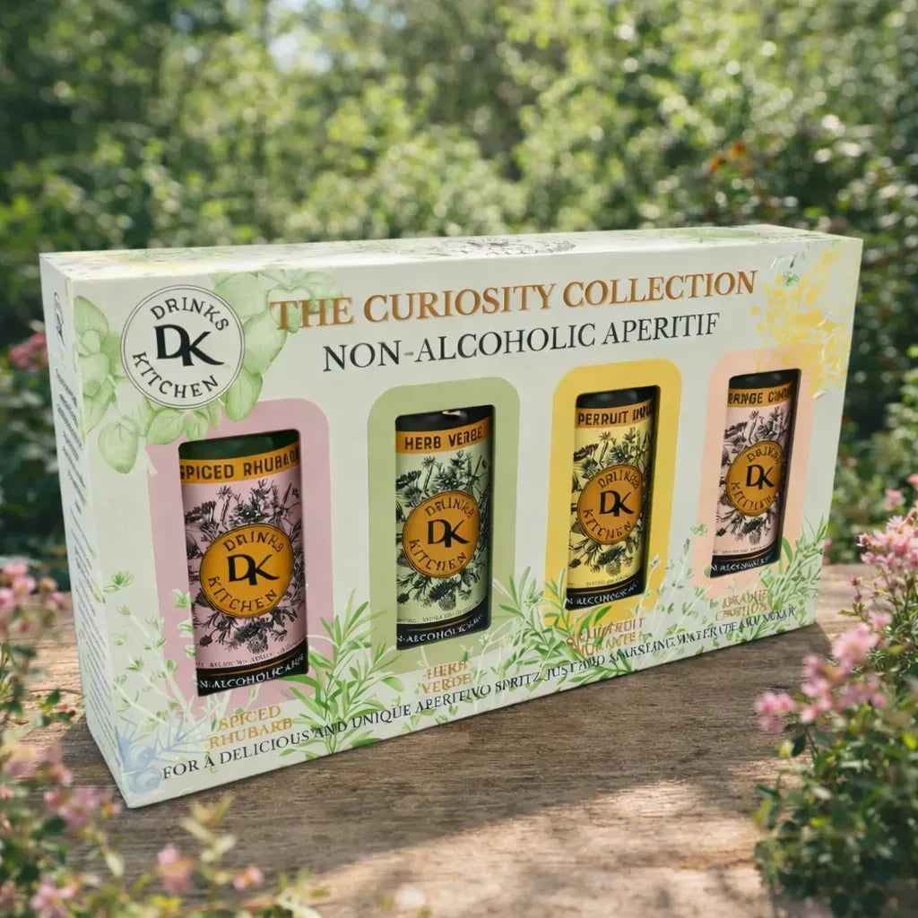 Drinks Kitchen Non-Alcoholic Aperitif Discovery Set, 4 x 225ml bottles