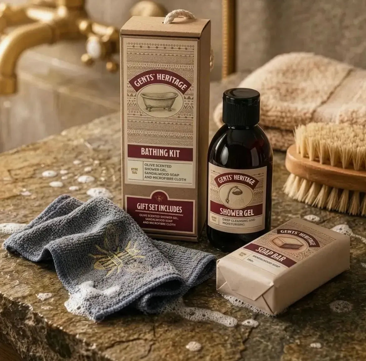 Gents Heritage Bathing Kit