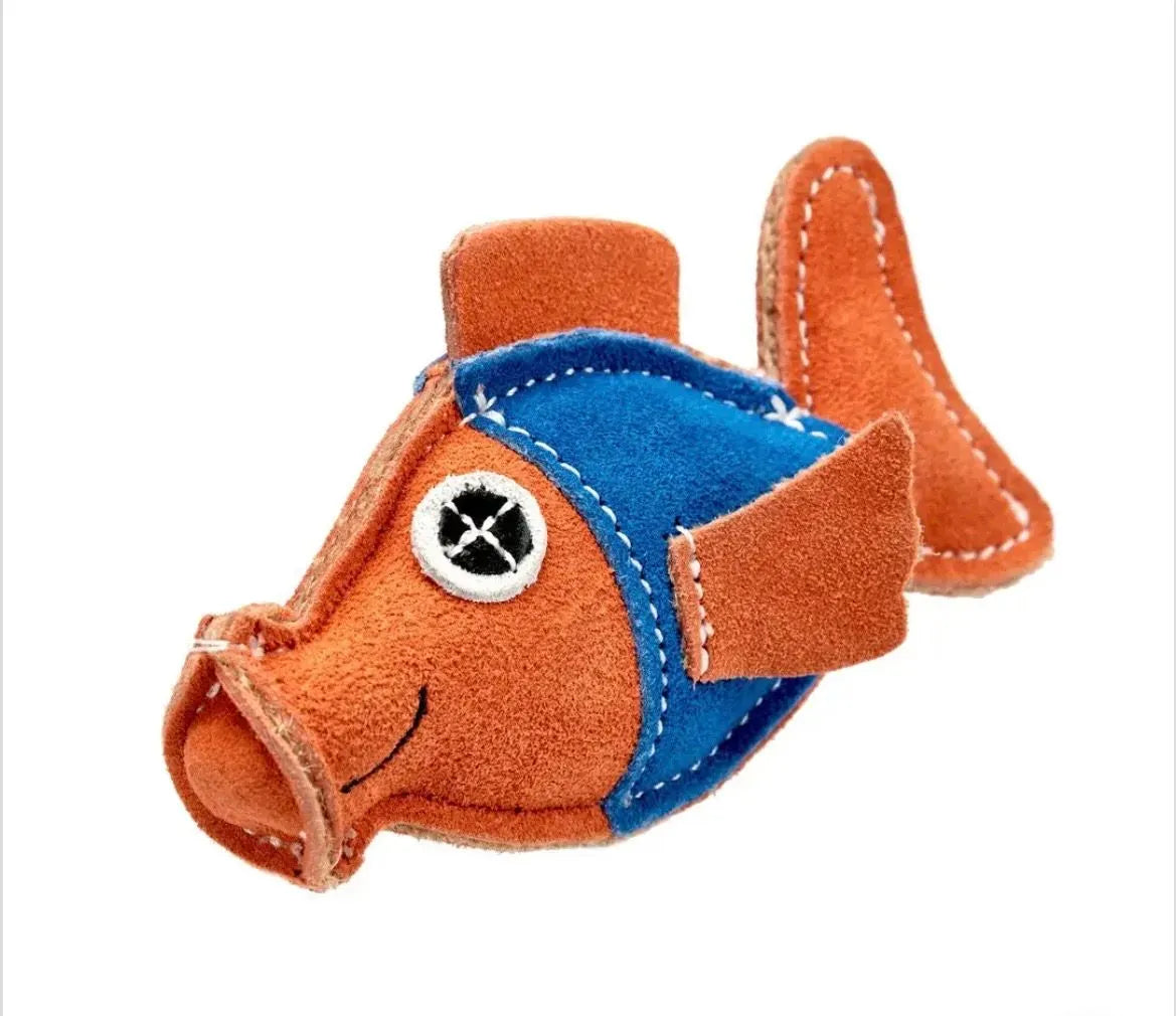 Green & Wilds Goldie The Goldfish, Eco Cat & Small Dog Toy