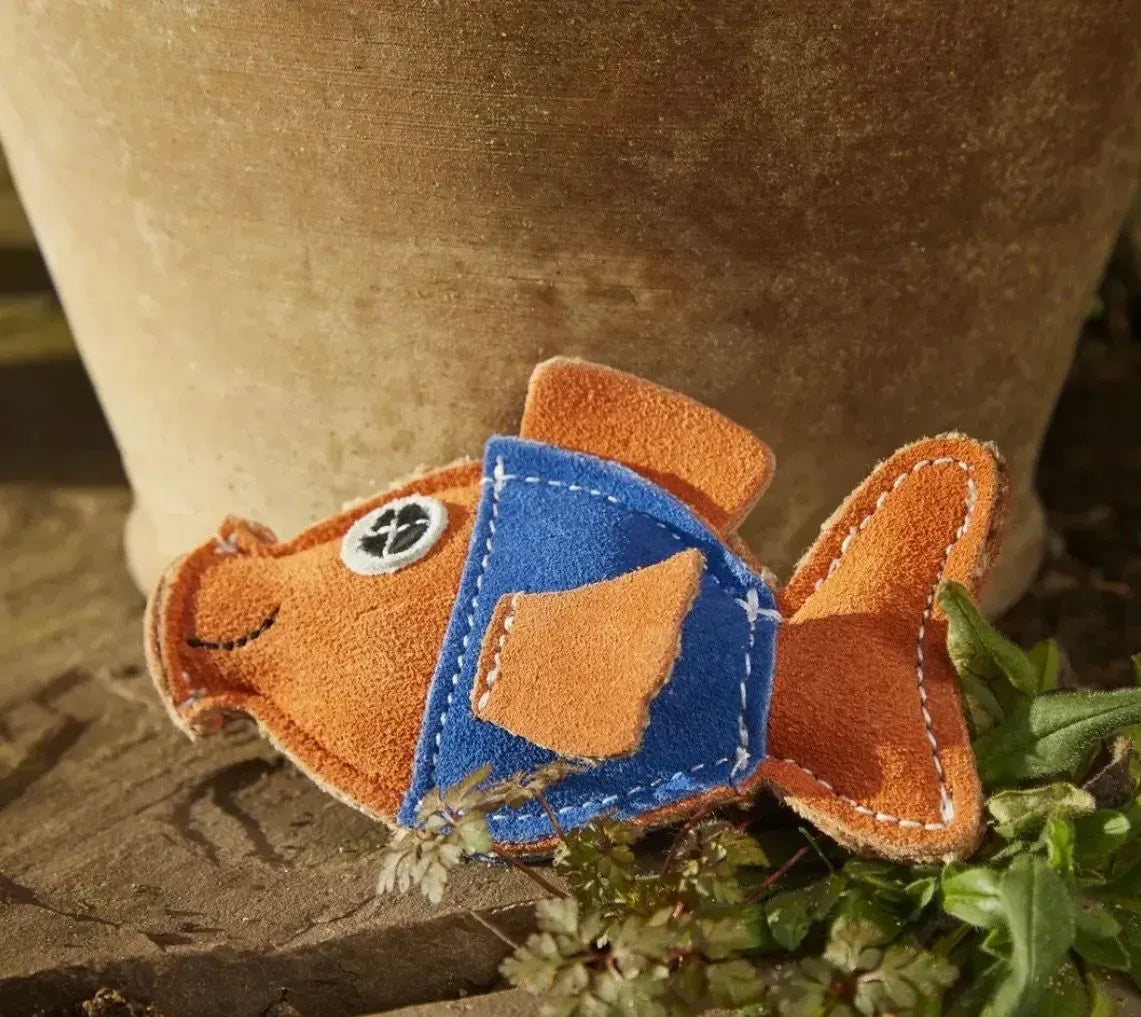 Green & Wilds Goldie The Goldfish, Eco Cat & Small Dog Toy