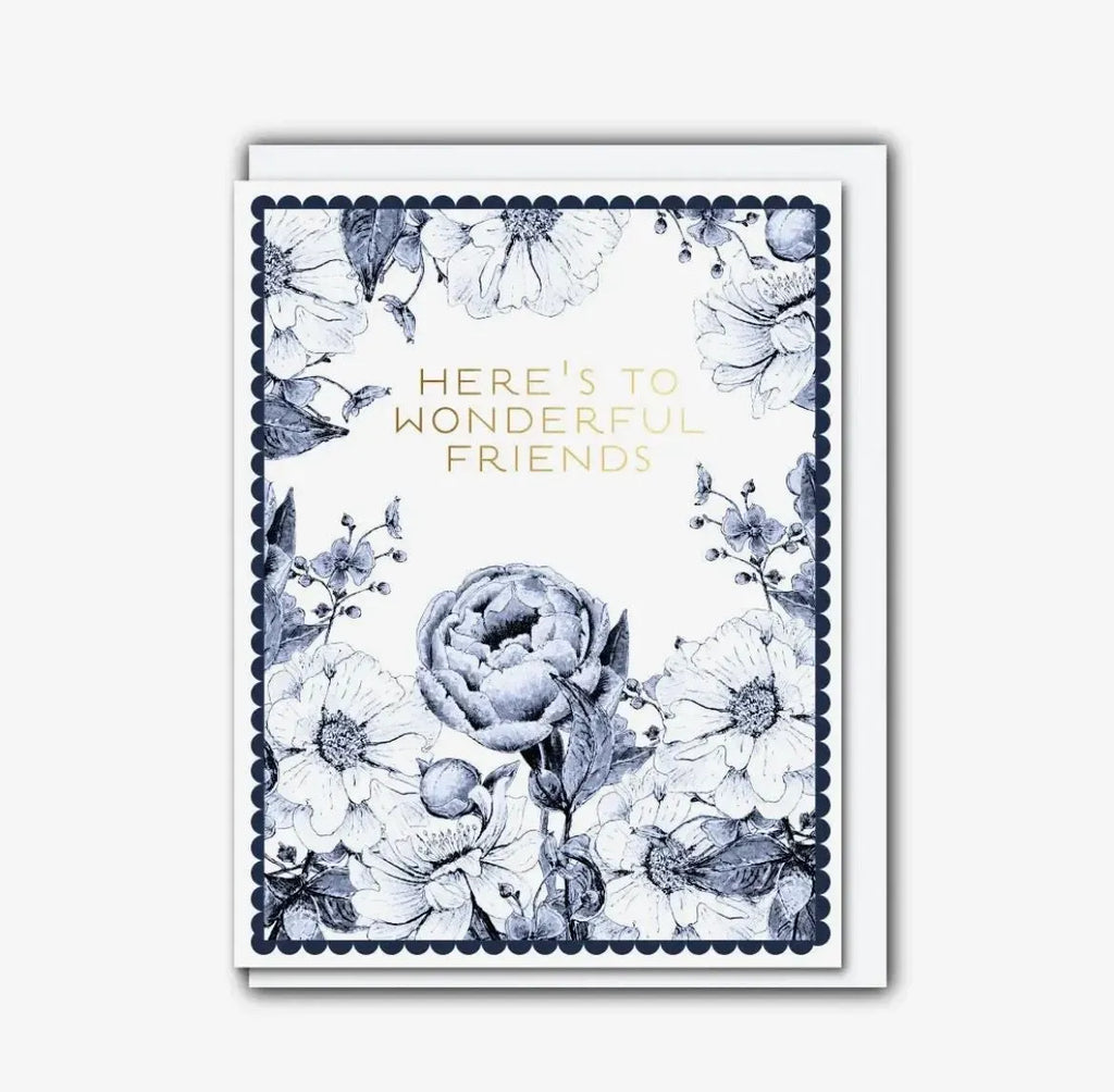 Here's to Wonderful Friends Card