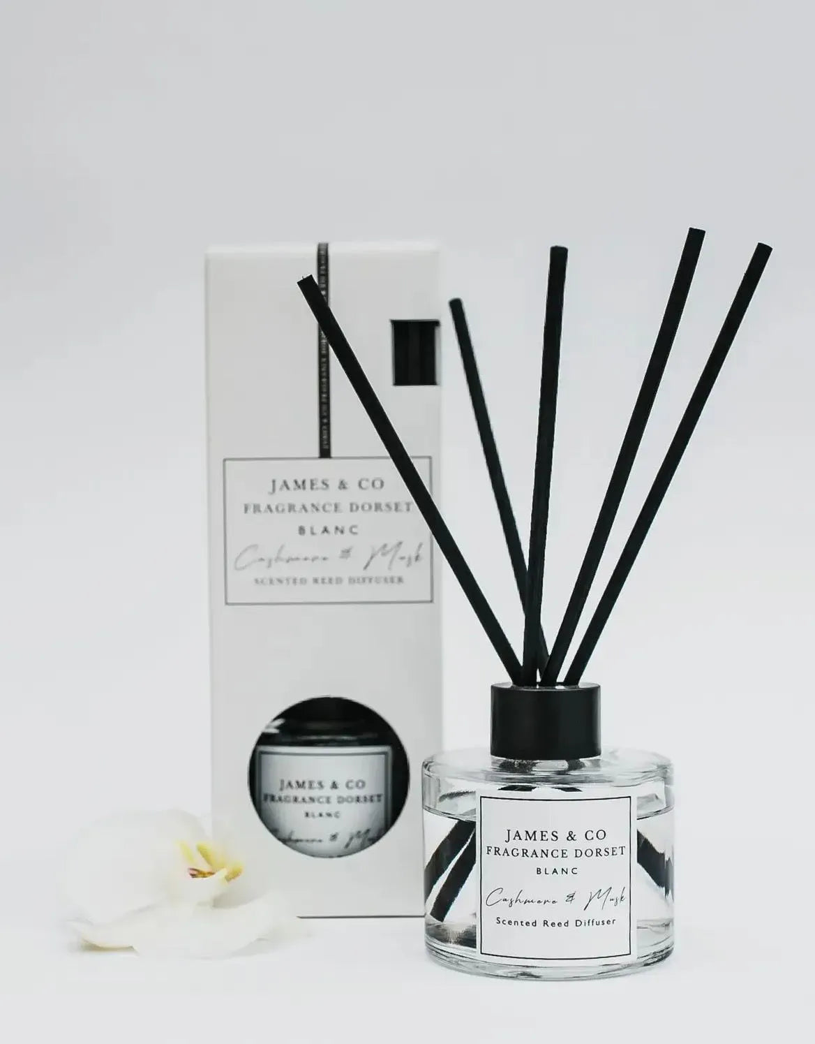James & Co Cashmere & Musk Reed Diffuser 100ml