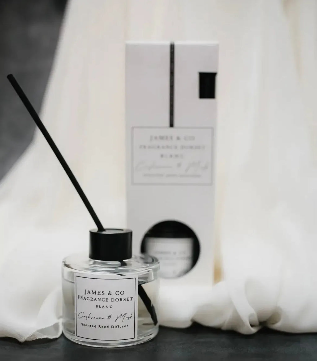 James & Co Cashmere & Musk Reed Diffuser 100ml