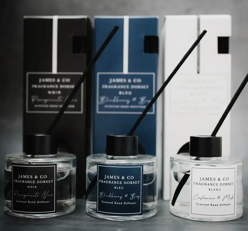 James & Co Cashmere & Musk Reed Diffuser 100ml