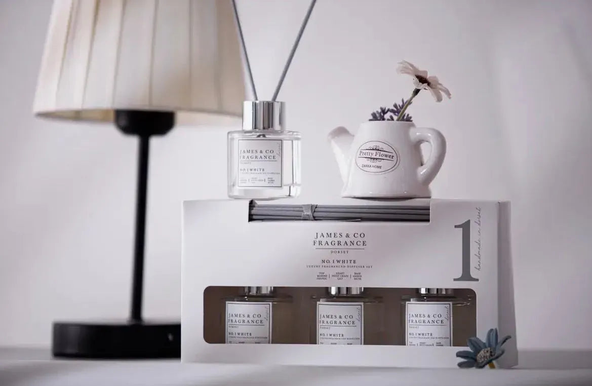James & Co  No 1 White Diffuser Gift Set