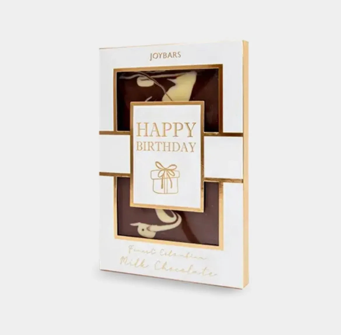 Joypots Luxury Extra Large Gold Bar Happy Birthday 175g