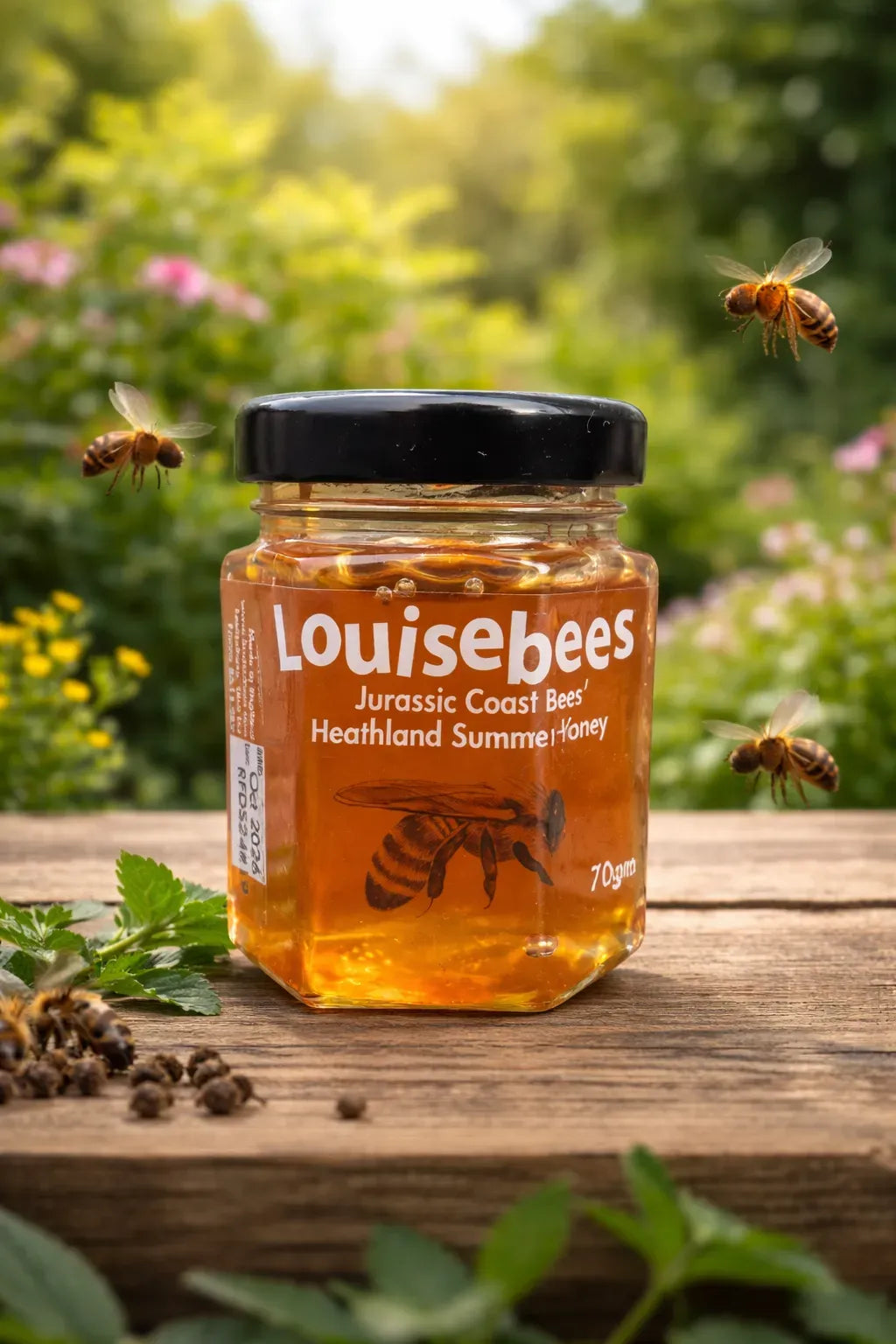 LouiseBees Jurassic Heathland Summer Honey 70g