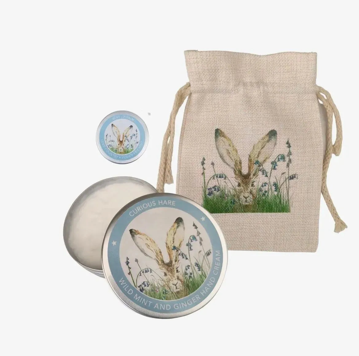 Love Country Curious Hare Beauty Bag Set