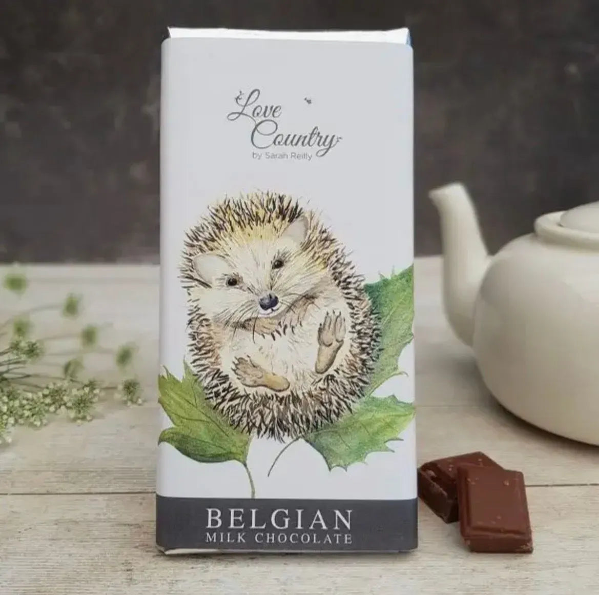 Love Country Mr Prickles Luxury Belgian Chocolate Bar 85g