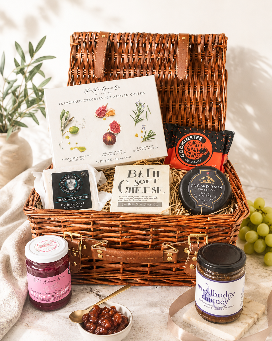 British Cheese & Chutney 14" Hamper
