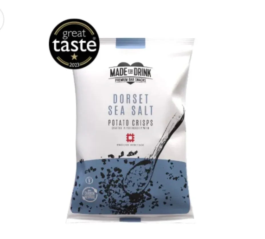 Made for Drink Dorset Sea Salt Crisps 150g