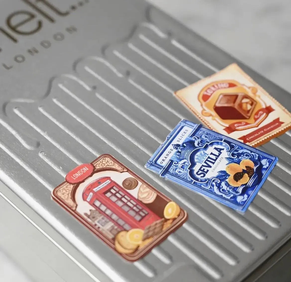 Melt Chocolates Tin Suitcase Hamper
