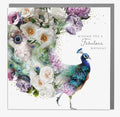 Peacock Birthday Card