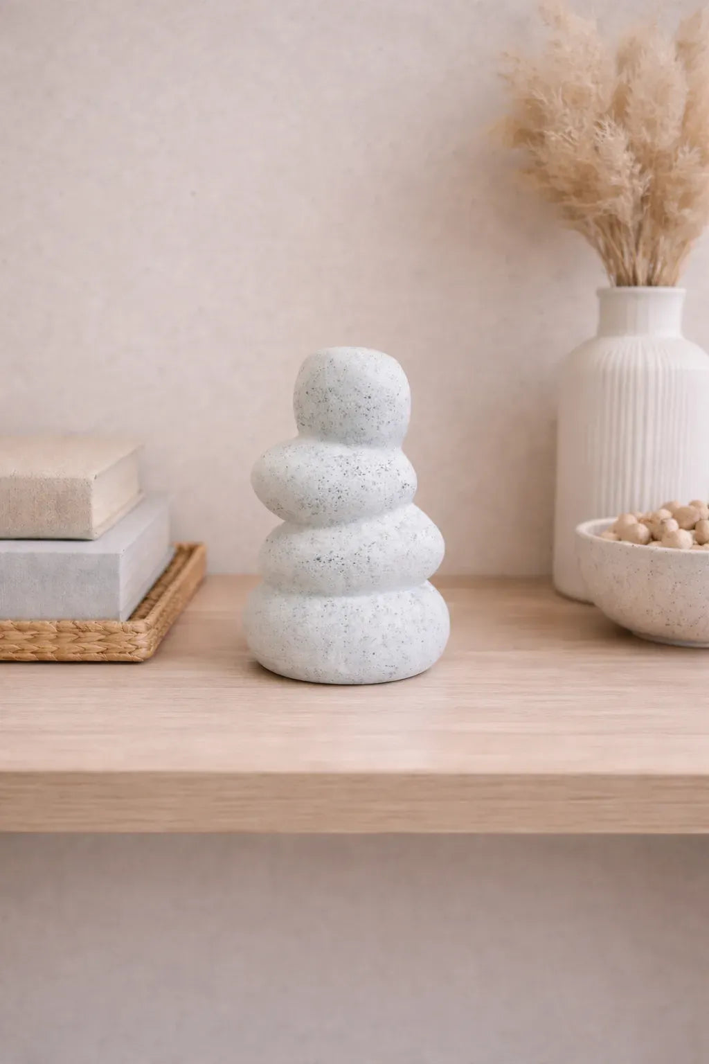 Pebble Stone Bud Vase