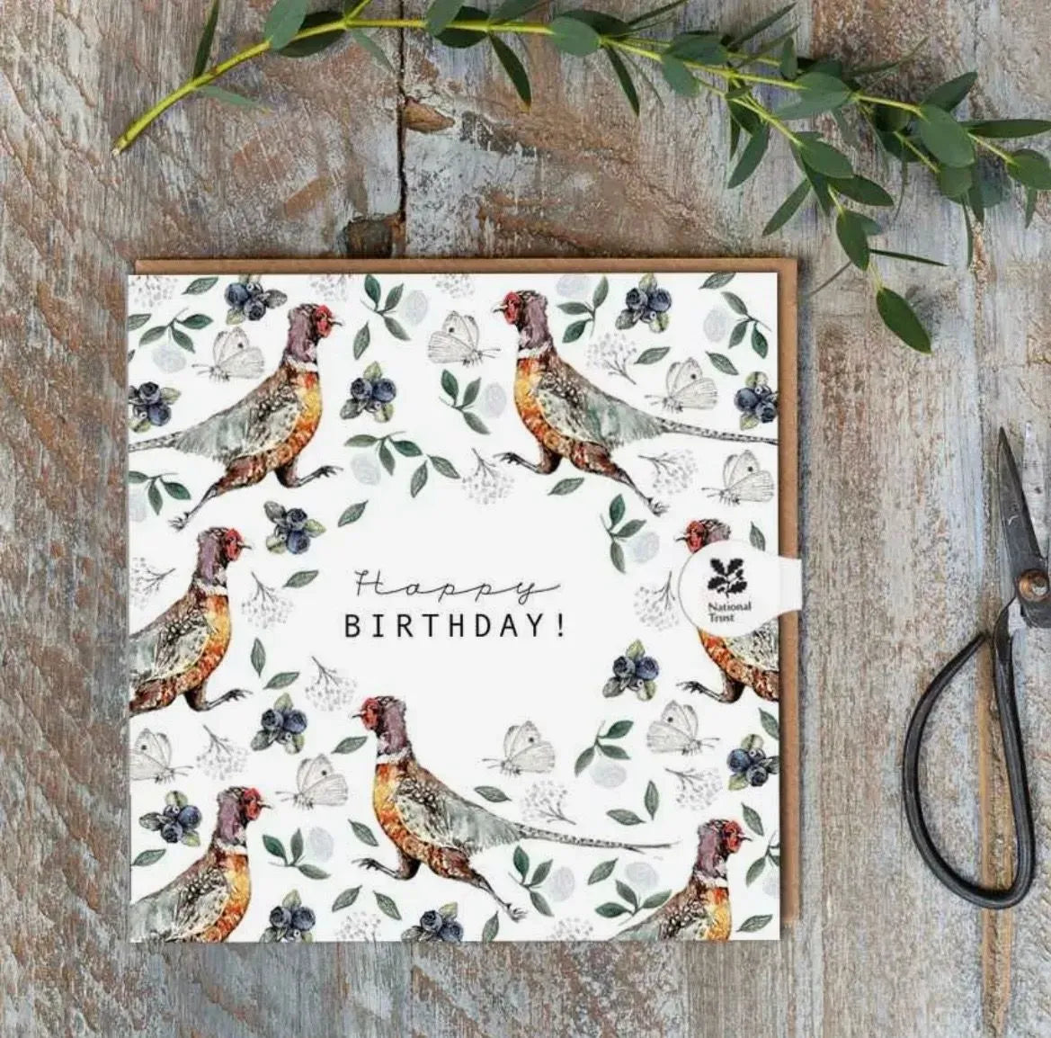 Pheasant Birthday Card
