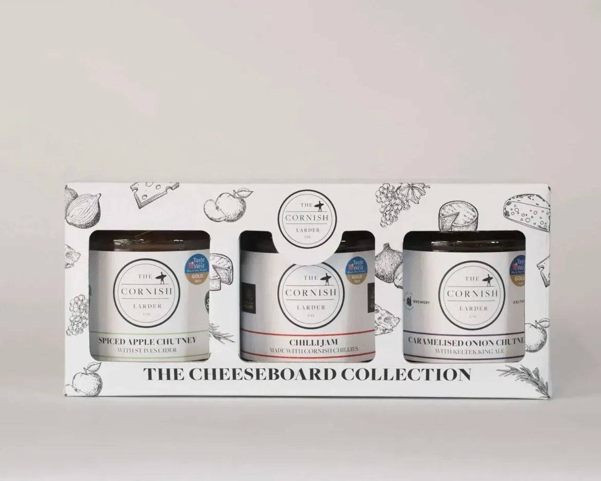 The Cornish Larder Cheeseboard Gift Pack