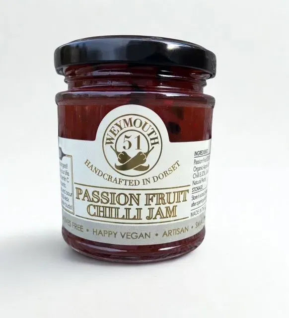 Weymouth 51 Passion Fruit Mild Chilli Jam 190g