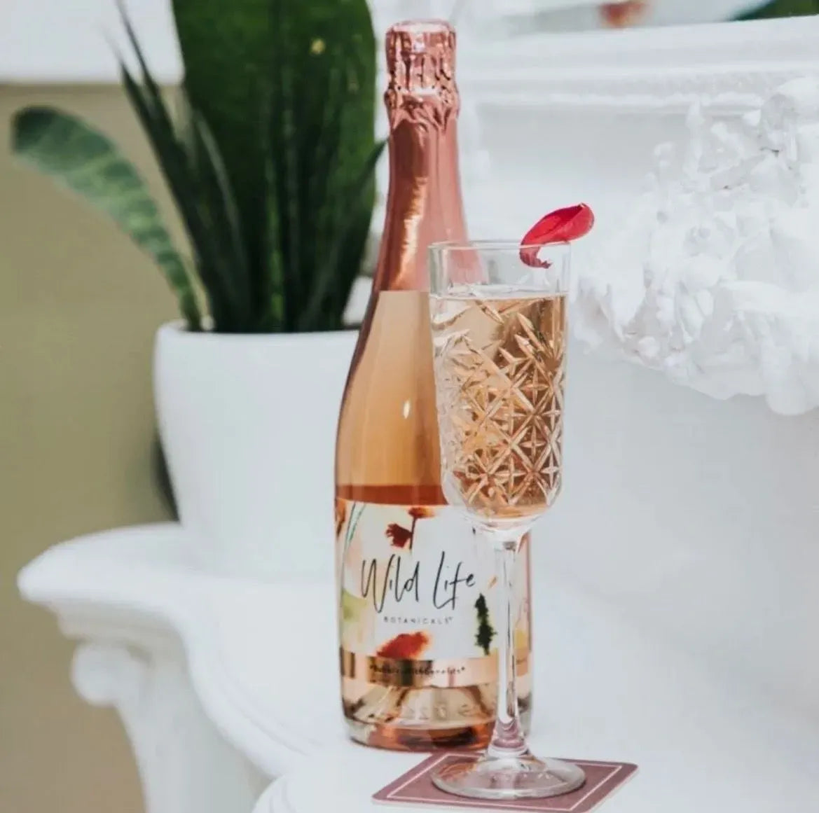 Wildlife Botanicals Blush Low Alcohol Wine 75cl