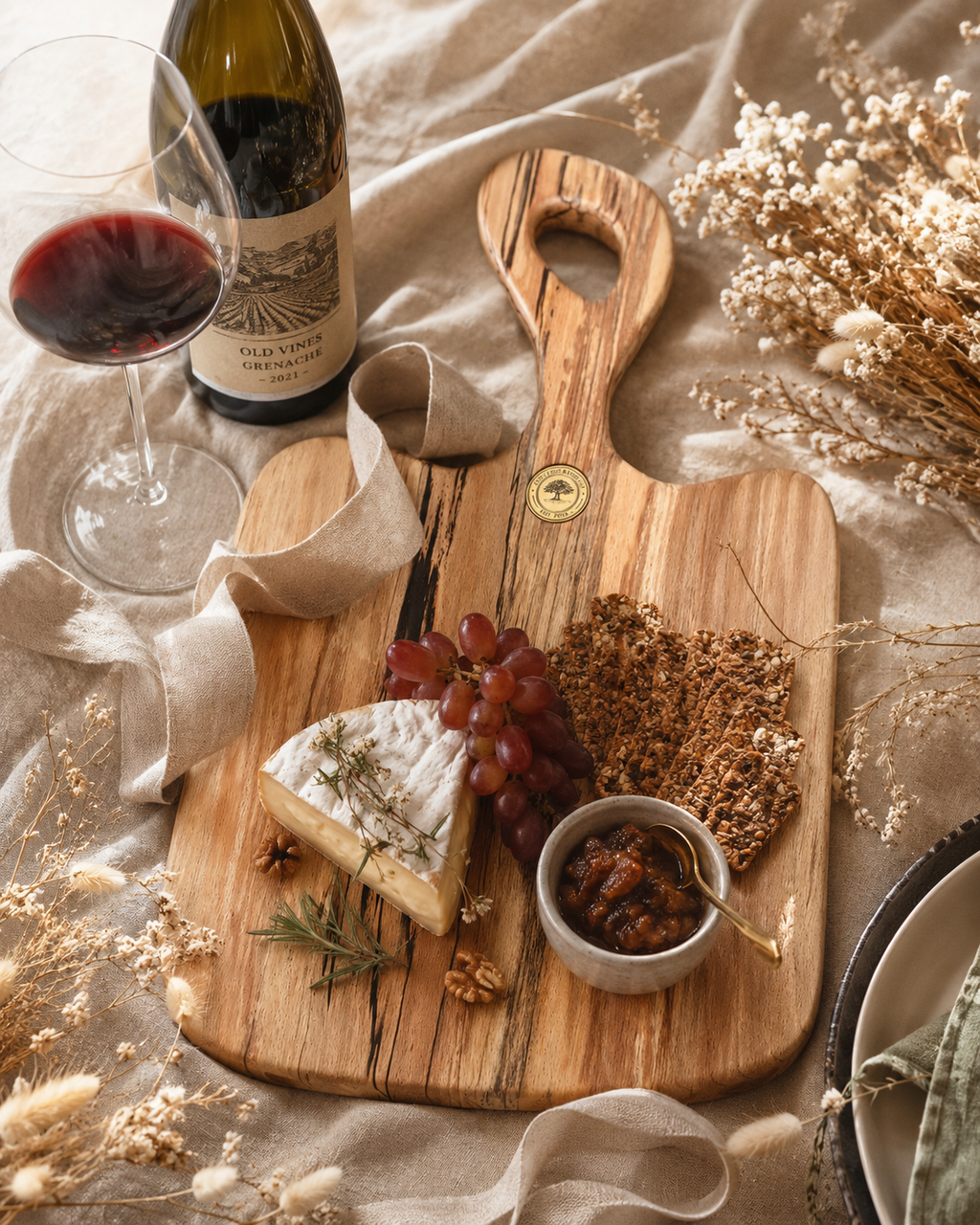 Handcrafted Spalted Beech Chopping Board