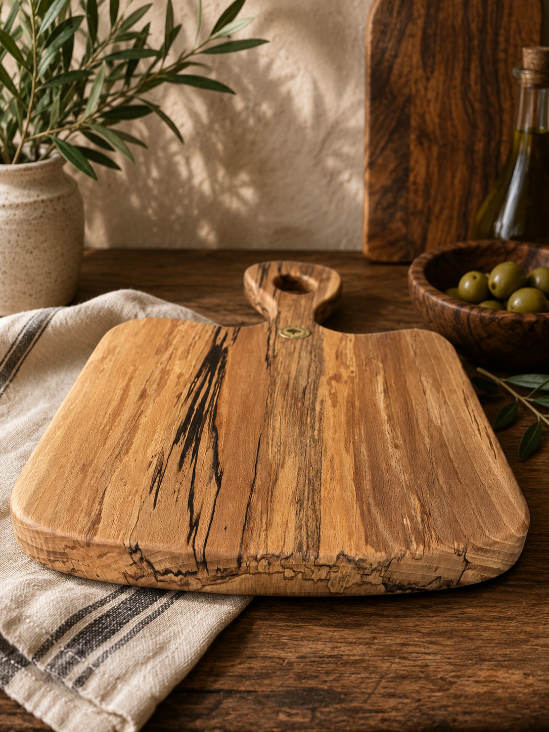 Handcrafted Spalted Beech Chopping Board