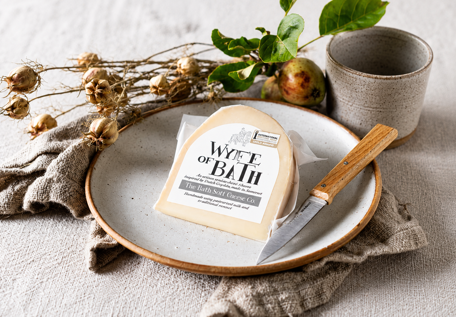 Wyfe of Bath Artisan Cheese 250g